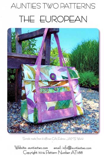 The European Bag Pattern - Retail $9.00 - Click Image to Close
