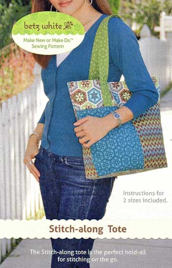 Stitch-along Tote Pattern - Retail $12.95 - Click Image to Close