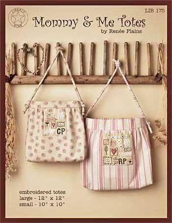 Mommy and Me Totes Pattern - Retail $6.00 - Click Image to Close
