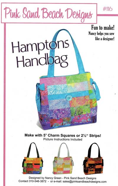 Hamptons Handbag Pattern - Retail $10.00 - Click Image to Close