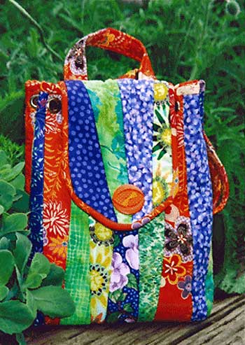 Quilted Backpack - Retail $7.00 - Click Image to Close