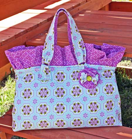 Little Miss Business Bag Pattern - Retail $9.00 - Click Image to Close