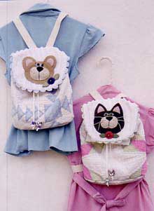 Kiddie Backpack Pattern - Retail $9.50 - Click Image to Close