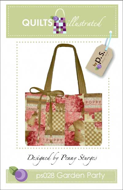 Garden Party Bag Pattern - Retail $11.00 - Click Image to Close