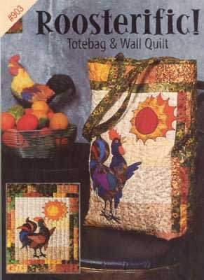 Roosterrific Tote Bag Pattern - Retail $8.50 - Click Image to Close
