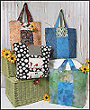 Six Pack Stack Reversible Tote - Retail $8.00