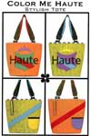Color Me Haute Tote Pattern - Retail $9.00