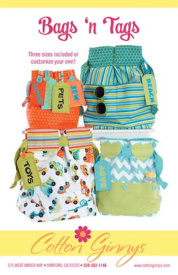 Bags 'N Tags Pattern - Retail $8.95 - Click Image to Close