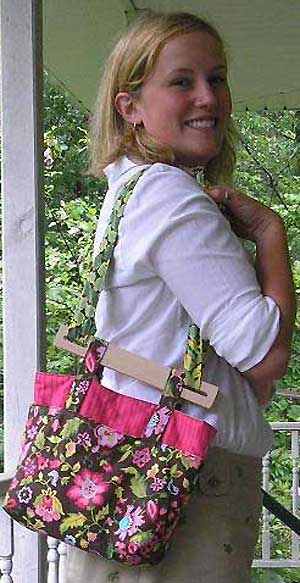 Cheryl's Bag Pattern with Handles- $18.00 - Click Image to Close