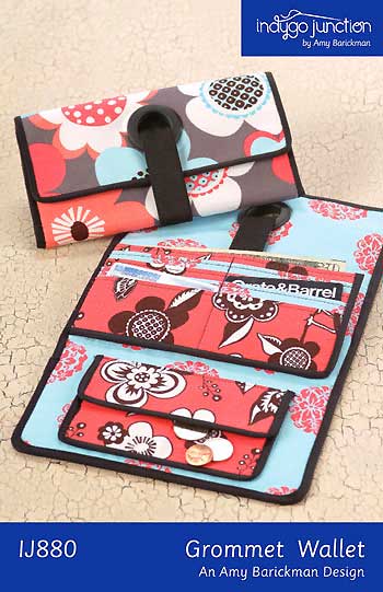 Grommet Wallet Pattern - Retail $9.99 - Click Image to Close