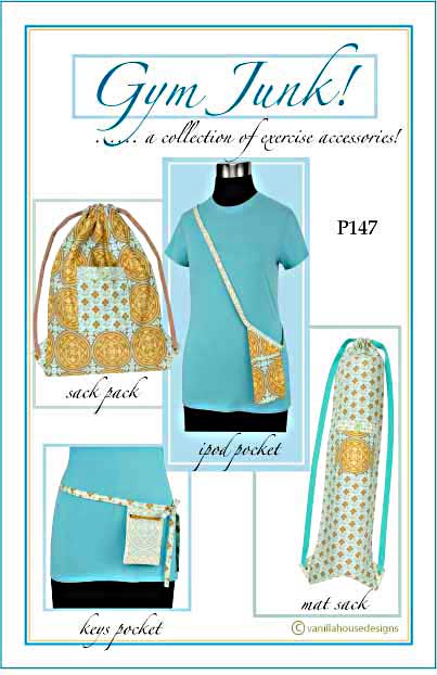 Gym Junk Accessories Pattern - Retail $8.00 - Click Image to Close