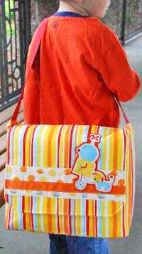Little Buddy Messenger Bag Pattern - Retail $11.95
